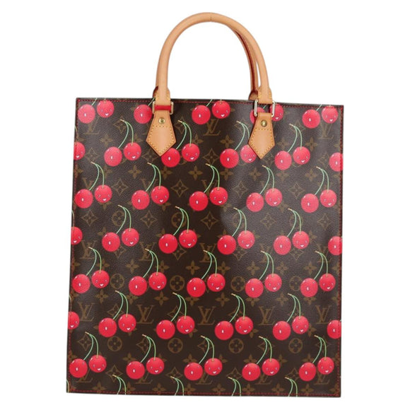 LOUIS VUITTON Monogram Cherry Sac Plat Hand Bag M95010 LV Auth KD403SM