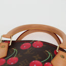 LOUIS VUITTON Monogram Cherry Sac Plat Hand Bag M95010 LV Auth KD403SM-14