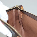 LOUIS VUITTON Monogram Rose Pochette Accessoires Pouch M48615 LV Auth KD404AM-20