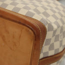 LOUIS VUITTON Damier Azur Noe Shoulder Bag N42222 LV Auth KD408-16