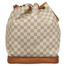 LOUIS VUITTON Damier Azur Noe Shoulder Bag N42222 LV Auth KD408-2
