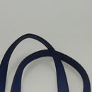 CELINE Shoulder Bag Leather Blue Gold Auth KD413-14