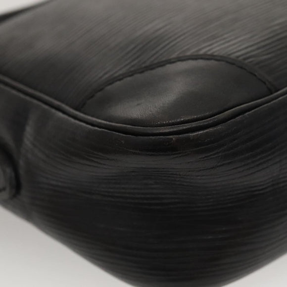 LOUIS VUITTON Epi Trocadero 23 Shoulder Bag Black M52302 LV Auth KD423