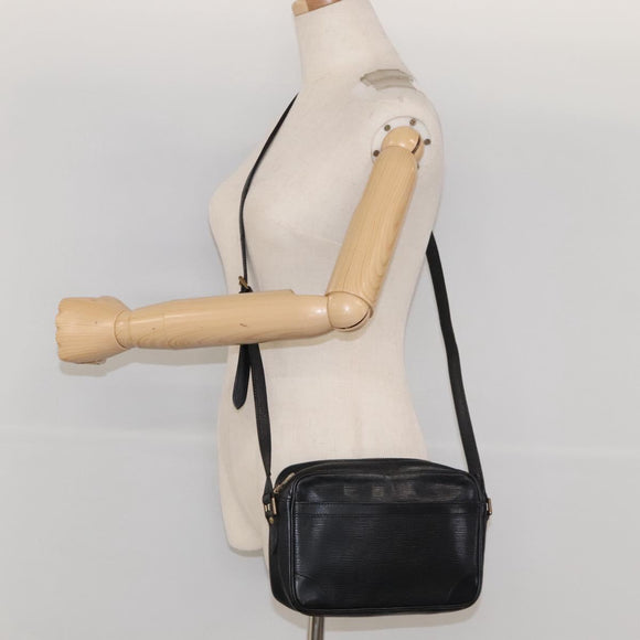 LOUIS VUITTON Epi Trocadero 23 Shoulder Bag Black M52302 LV Auth KD423
