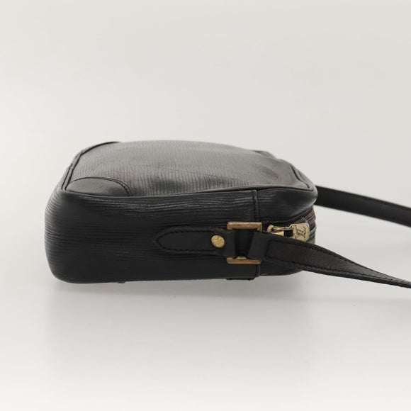 LOUIS VUITTON Epi Trocadero 23 Shoulder Bag Black M52302 LV Auth KD423