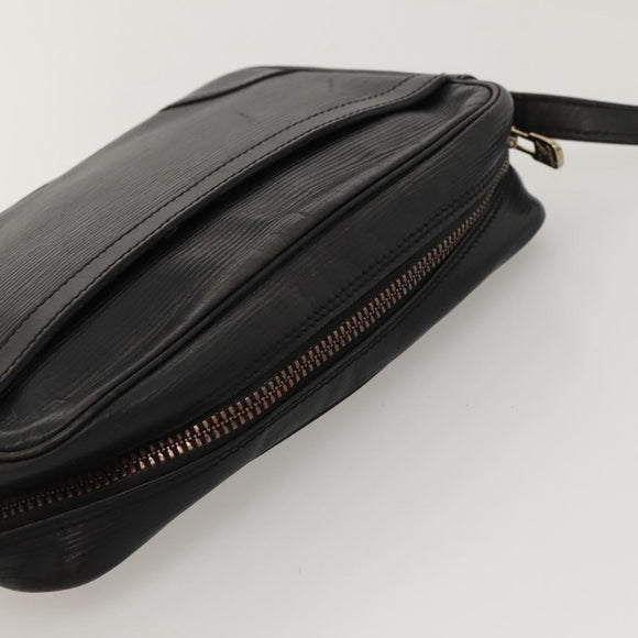 LOUIS VUITTON Epi Trocadero 23 Shoulder Bag Black M52302 LV Auth KD423