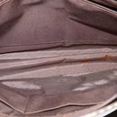 BURBERRY Nova Check Tote Bag Canvas Beige Silver Auth KD427-11