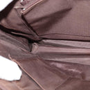 BURBERRY Nova Check Tote Bag Canvas Beige Silver Auth KD427-18