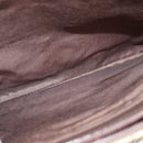 BURBERRY Nova Check Tote Bag Canvas Beige Silver Auth KD427-20