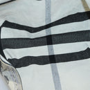 BURBERRY Tote Bag Coated Canvas White Auth KD428-11