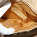 GUCCI GG Supreme Web Sherry Line Boston Bag PVC Beige Gold 40 02 007 Auth KD431-19