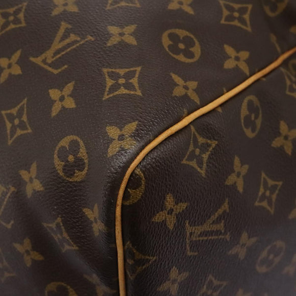 LOUIS VUITTON Monogram Keepall 60 Boston Bag M41422 LV Auth KD439