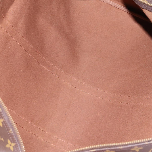 LOUIS VUITTON Monogram Keepall 60 Boston Bag M41422 LV Auth KD439