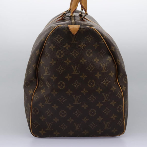 LOUIS VUITTON Monogram Keepall 60 Boston Bag M41422 LV Auth KD439