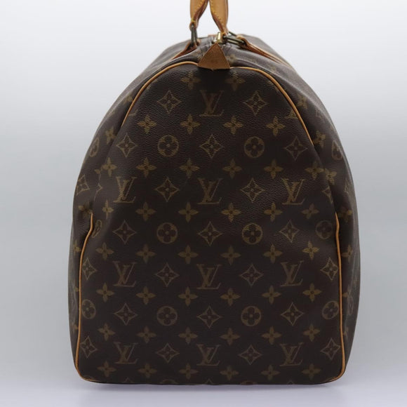 LOUIS VUITTON Monogram Keepall 60 Boston Bag M41422 LV Auth KD439