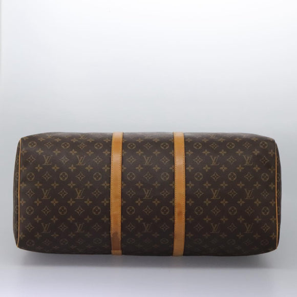 LOUIS VUITTON Monogram Keepall 60 Boston Bag M41422 LV Auth KD439