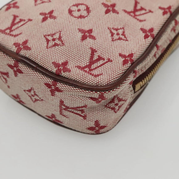LOUIS VUITTON Monogram Mini Usu Digital Pouch Red M60001 LV Auth KD445