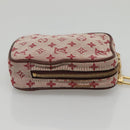 LOUIS VUITTON Monogram Mini Usu Digital Pouch Red M60001 LV Auth KD445-4