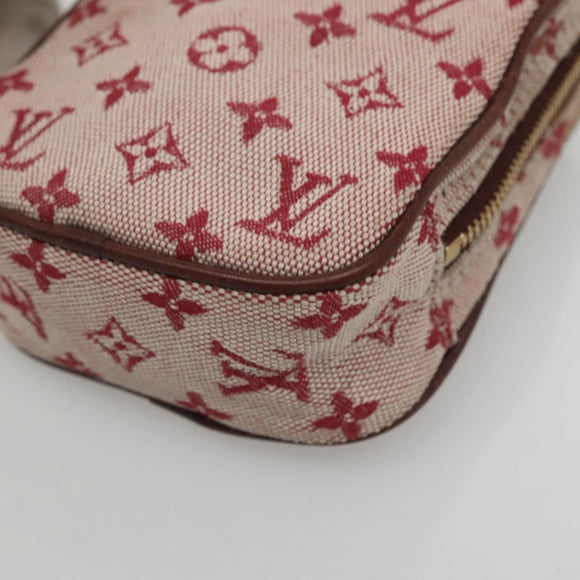 LOUIS VUITTON Monogram Mini Usu Digital Pouch Red M60001 LV Auth KD445
