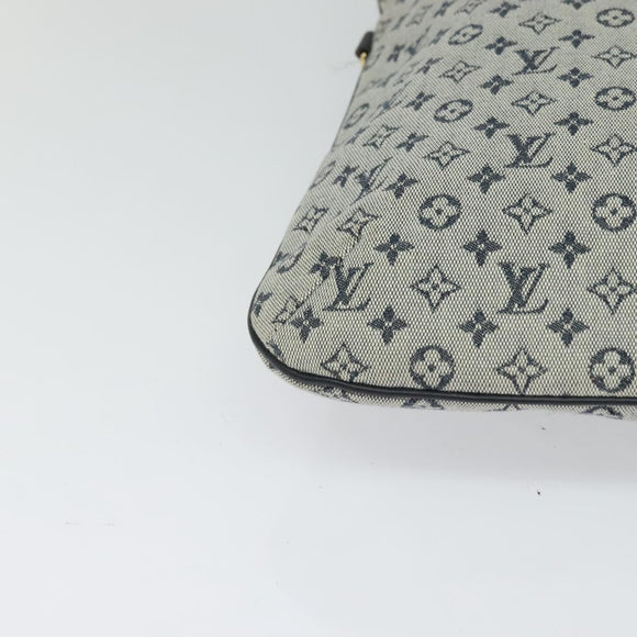 LOUIS VUITTON Monogram Mini Françoise Tote Bag 2way Blue M92208 LV Auth KD446