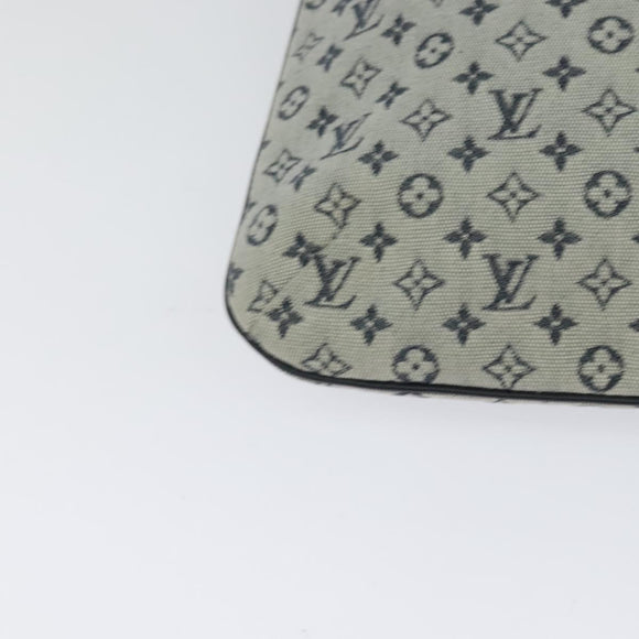 LOUIS VUITTON Monogram Mini Françoise Tote Bag 2way Blue M92208 LV Auth KD446