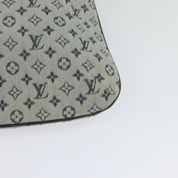 LOUIS VUITTON Monogram Mini Françoise Tote Bag 2way Blue M92208 LV Auth KD446