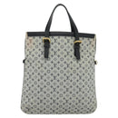 LOUIS VUITTON Monogram Mini Françoise Tote Bag 2way Blue M92208 LV Auth KD446-2
