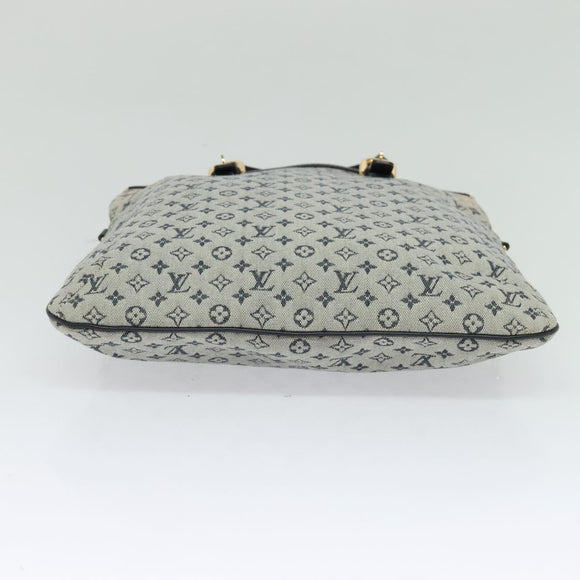 LOUIS VUITTON Monogram Mini Françoise Tote Bag 2way Blue M92208 LV Auth KD446