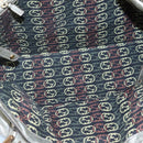 GUCCI Interlocking Tote Bag Leather Gold 162094 Auth KD453-11