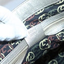 GUCCI Interlocking Tote Bag Leather Gold 162094 Auth KD453-12