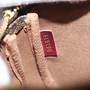 LOUIS VUITTON Monogram Label Mini Pochette Accessoires Pouch M63798 Auth KD465-12