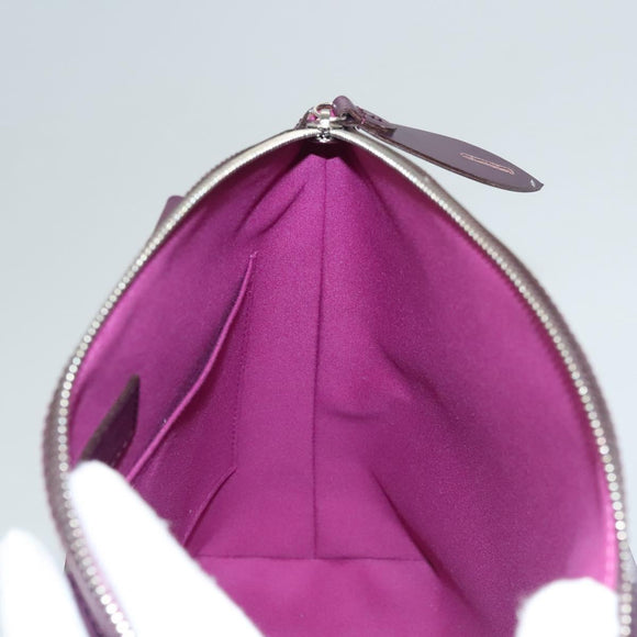 LOUIS VUITTON Epi Lockit PM Hand Bag Purple M4229K LV Auth KD474AV
