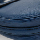 LOUIS VUITTON Epi June Feuille Shoulder Bag Blue M52155 LV Auth KD477-14