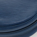 LOUIS VUITTON Epi June Feuille Shoulder Bag Blue M52155 LV Auth KD477-17