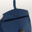 LOUIS VUITTON Epi June Feuille Shoulder Bag Blue M52155 LV Auth KD477-18
