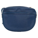 LOUIS VUITTON Epi June Feuille Shoulder Bag Blue M52155 LV Auth KD477-2