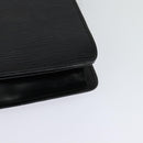 LOUIS VUITTON Epi Free Run Bicolor Shoulder Bag Red Black M52417 LV Auth KD479-13