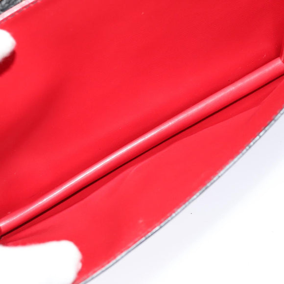 LOUIS VUITTON Epi Free Run Bicolor Shoulder Bag Red Black M52417 LV Auth KD479