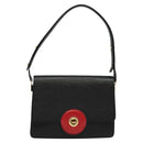 LOUIS VUITTON Epi Free Run Bicolor Shoulder Bag Red Black M52417 LV Auth KD479-2