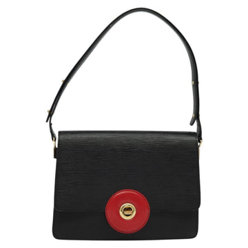 LOUIS VUITTON Epi Free Run Bicolor Shoulder Bag Red Black M52417 LV Auth KD479 - 0