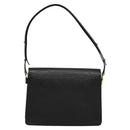 LOUIS VUITTON Epi Free Run Bicolor Shoulder Bag Red Black M52417 LV Auth KD479-3