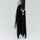 LOUIS VUITTON Epi Free Run Bicolor Shoulder Bag Red Black M52417 LV Auth KD479-5