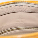 LOUIS VUITTON Monogram Vernis Houston Hand Bag Beige M91004 LV Auth KD482-9