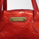 LOUIS VUITTON Vernis Wilshire Boulevard Hand Bag Rose Pop M93643 LV Auth KD489-17