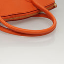 LOUIS VUITTON Suhari Lockit PM Hand Bag Taurillon Leather Orange LV Auth KD507-8