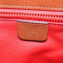 CELINE Shoulder Bag Leather Brown Auth KD516-18
