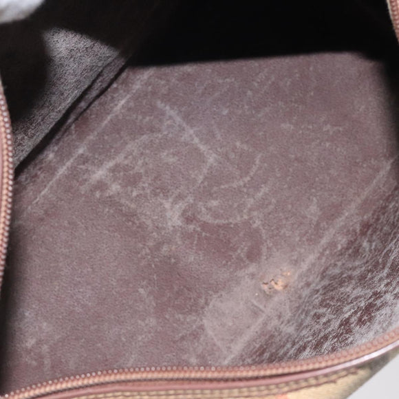 Burberrys Nova Check Boston Bag PVC Beige Auth KD522