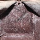 Burberrys Nova Check Boston Bag PVC Beige Auth KD522-19