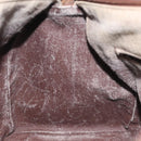 Burberrys Nova Check Boston Bag PVC Beige Auth KD522-20