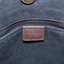 BURBERRY Nova Check Hand Bag PVC Beige Auth KD523-17